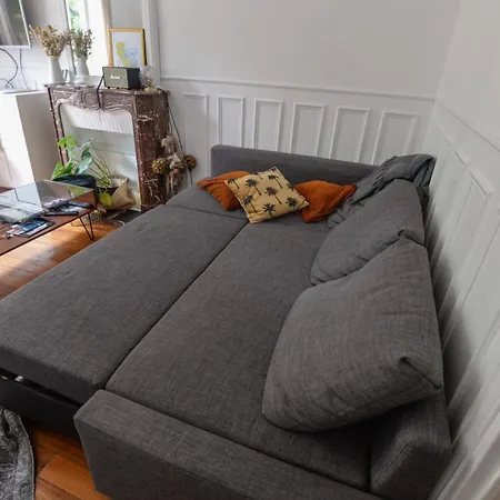 דירה Nice Cosy Apt With Balcony In Alesia